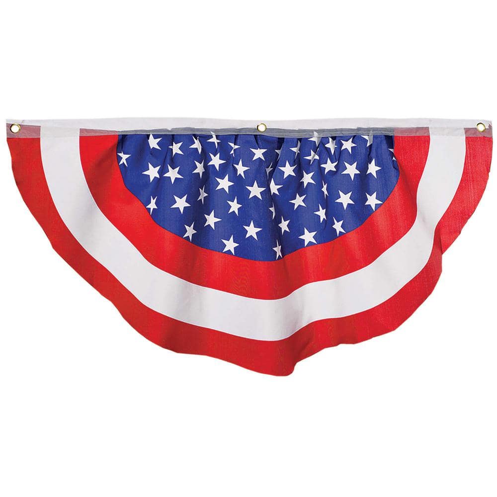 Beistle Patriotic Bunting Banner (1 Pkg), Or Buy In Bulk. - Clip Art 