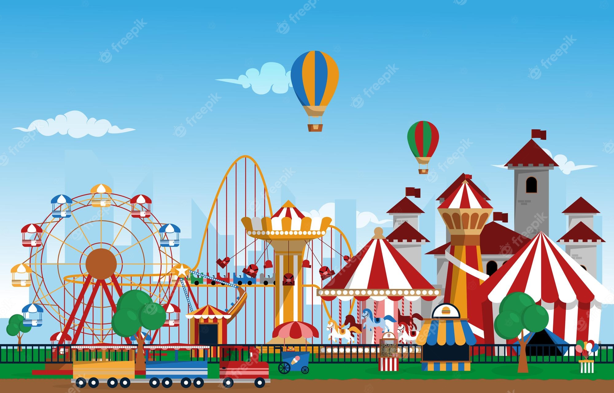 36,000+ Carnival Ride Illustrations, Royalty-Free Vector Graphics