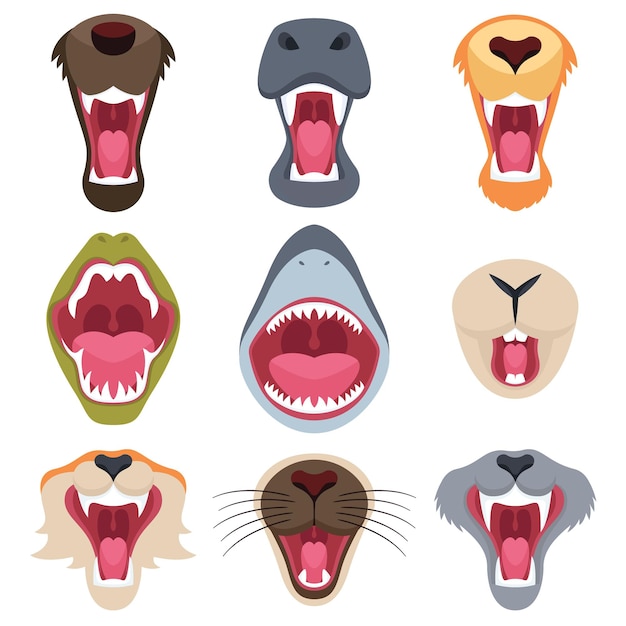 Animal Mouth Images - Free Download on Clipart Library - Clip Art Library