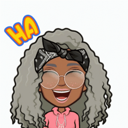 Laughing Cartoon Character - Expressive Digital Illustration for Social Media & Websites