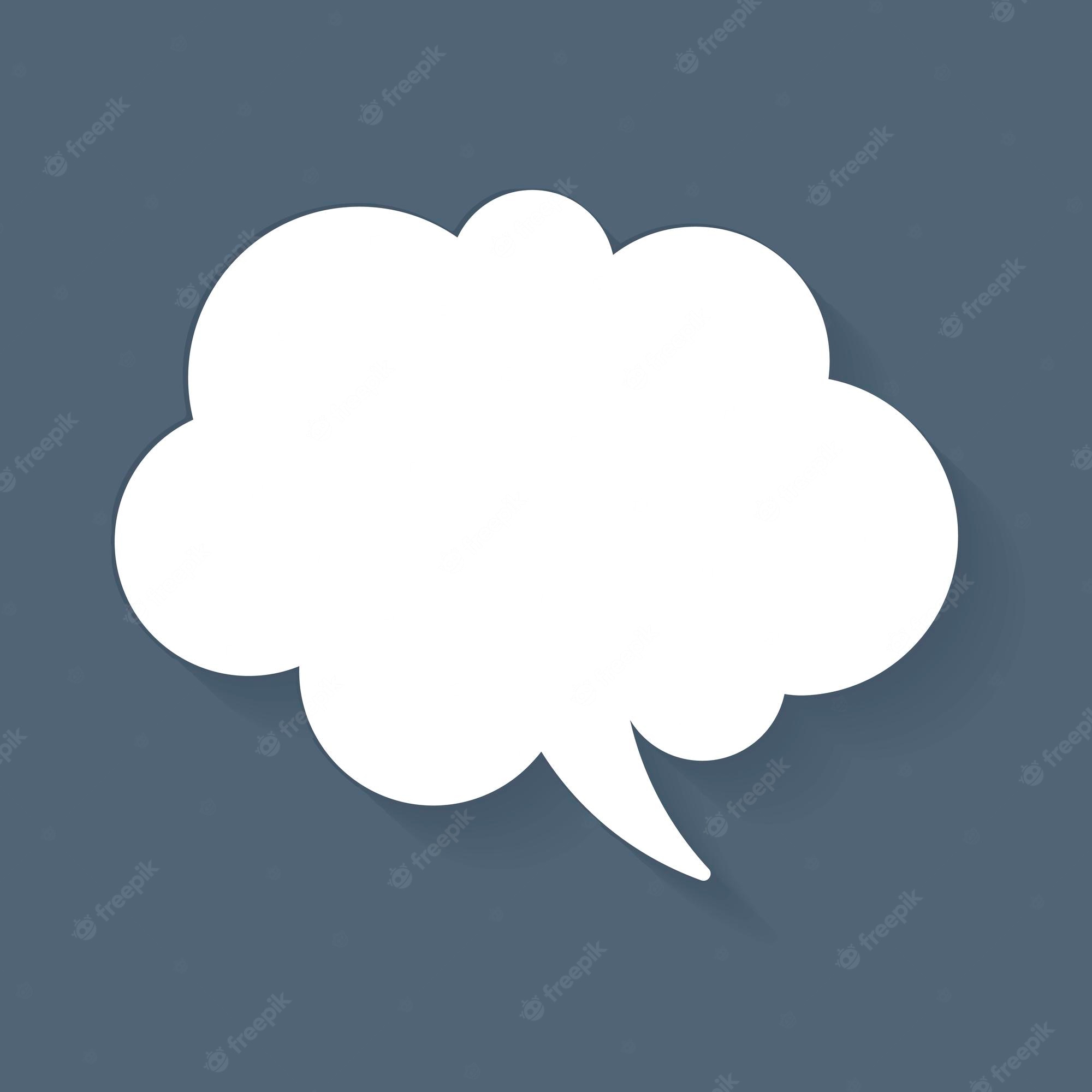 Thinking Clouds Clip Art Library
