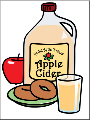 Homemade Apple Cider with Donuts - Cozy Fall Treat