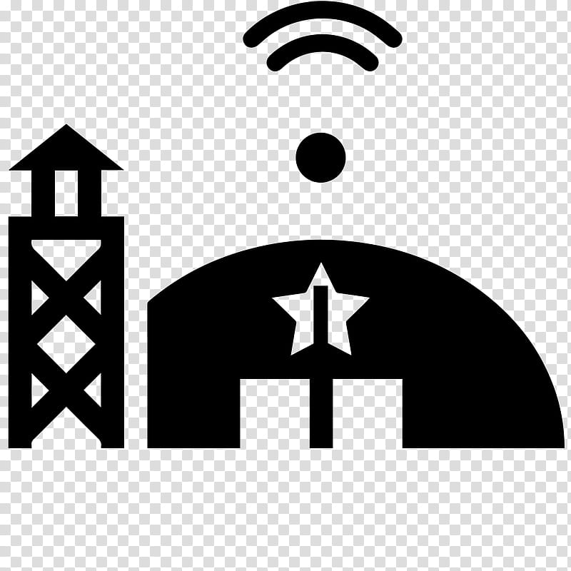 Secure Wireless Communication Infrastructure Icon