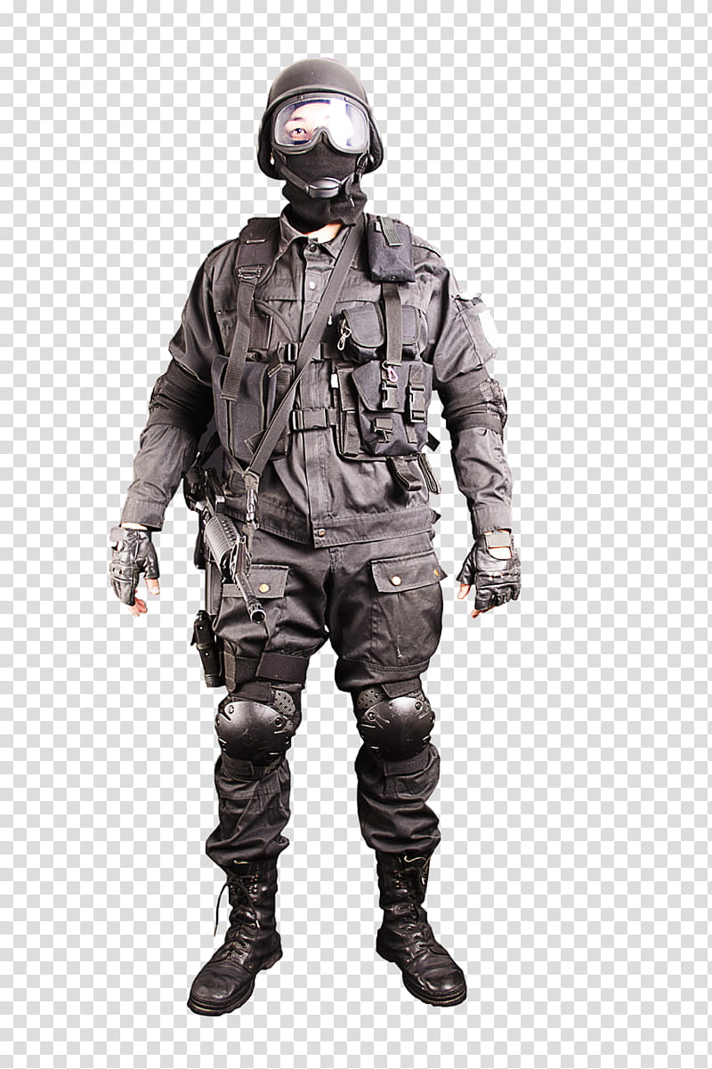 Tactical Operator Gear - Full Combat Uniform & Equipment Display