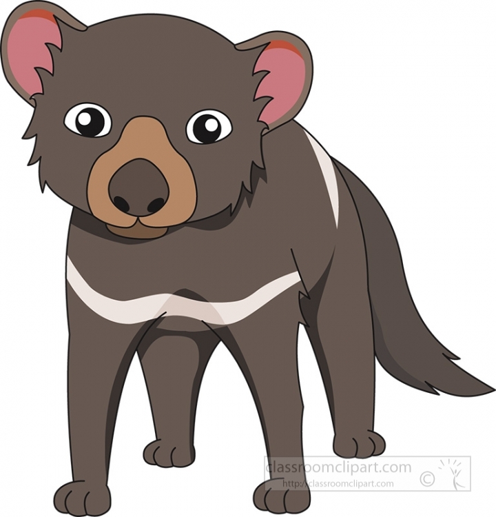 Tasmanian Devil Clip Art - Free Classroom-Ready Illustration