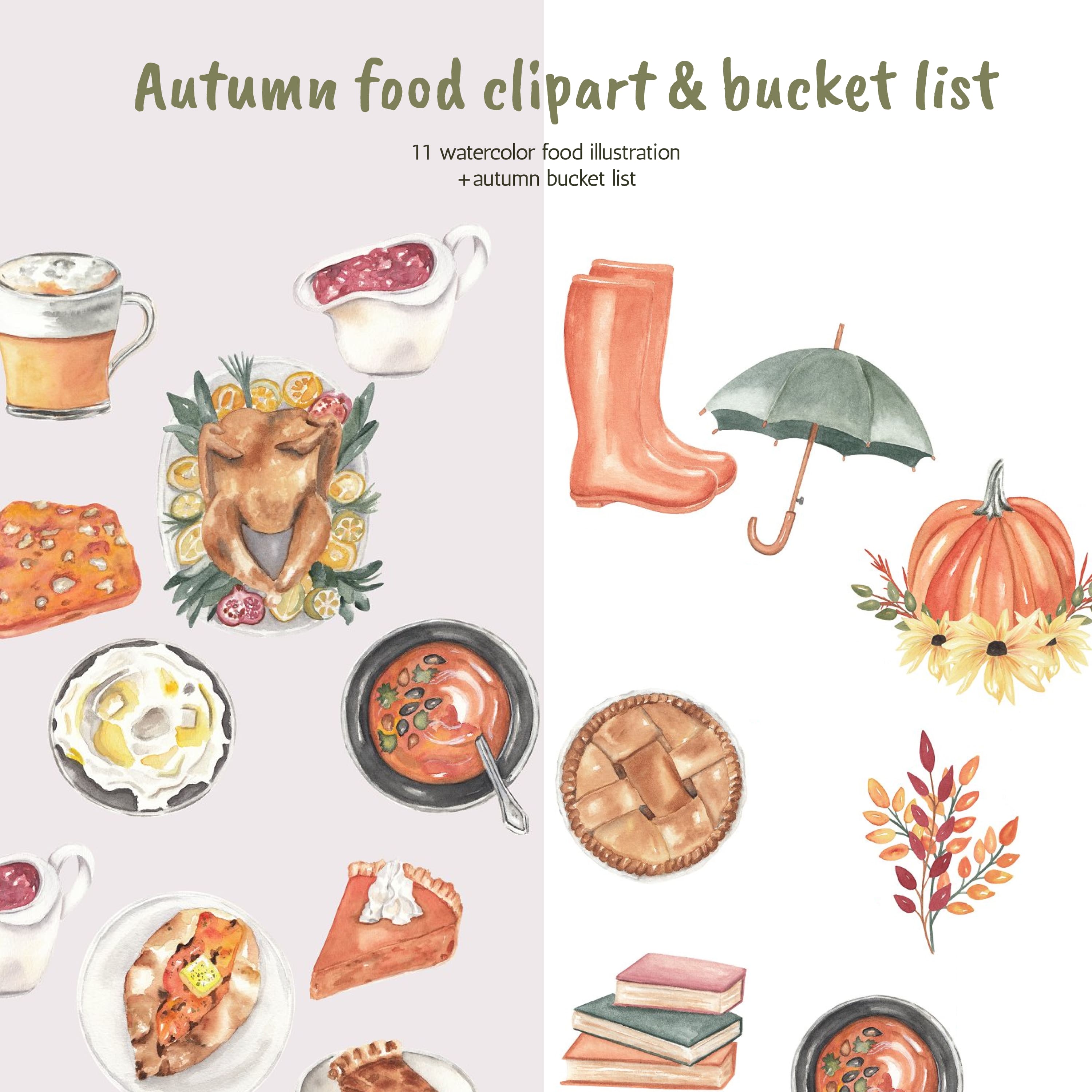 fall foods - Clip Art Library