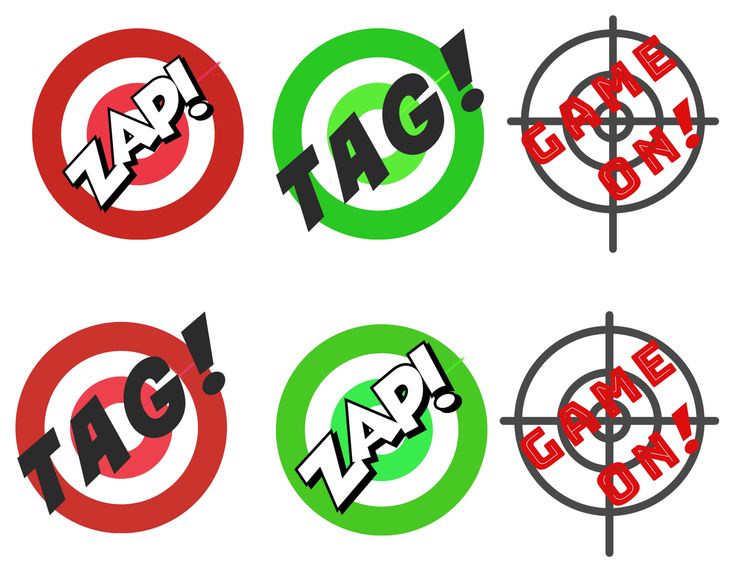 clipart laser tag