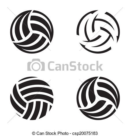 Abstract Volleyball Player Royalty Free SVG, Cliparts, Vectors - Clip ...