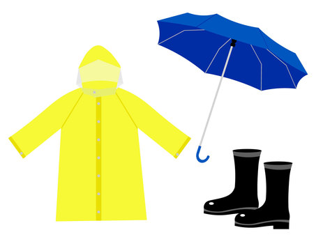 Yellow Raincoat Clipart - Clip Art Rain Coat - Free Transparent - Clip ...