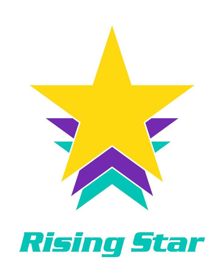 Rising Star Logo Television show, health spa, television, text, united  States png | PNGWing