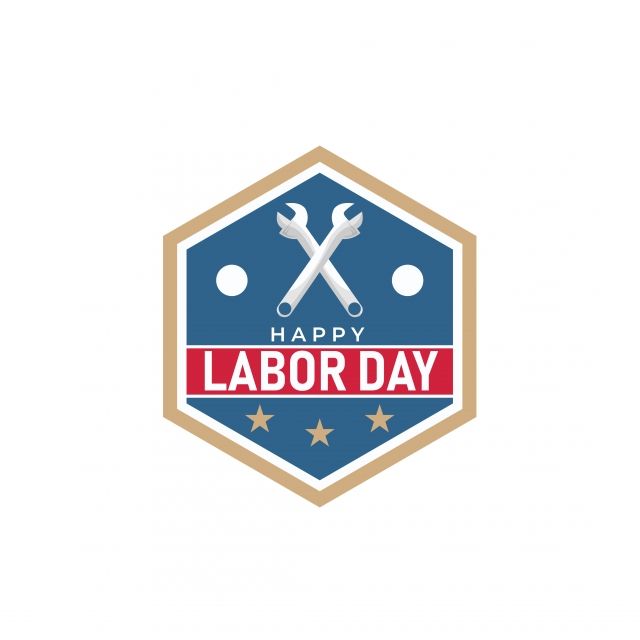 Labor Day Badge - Celebrating Workers with Pride and Unity
