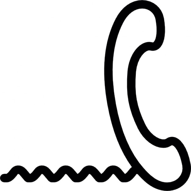 phone cord clip art