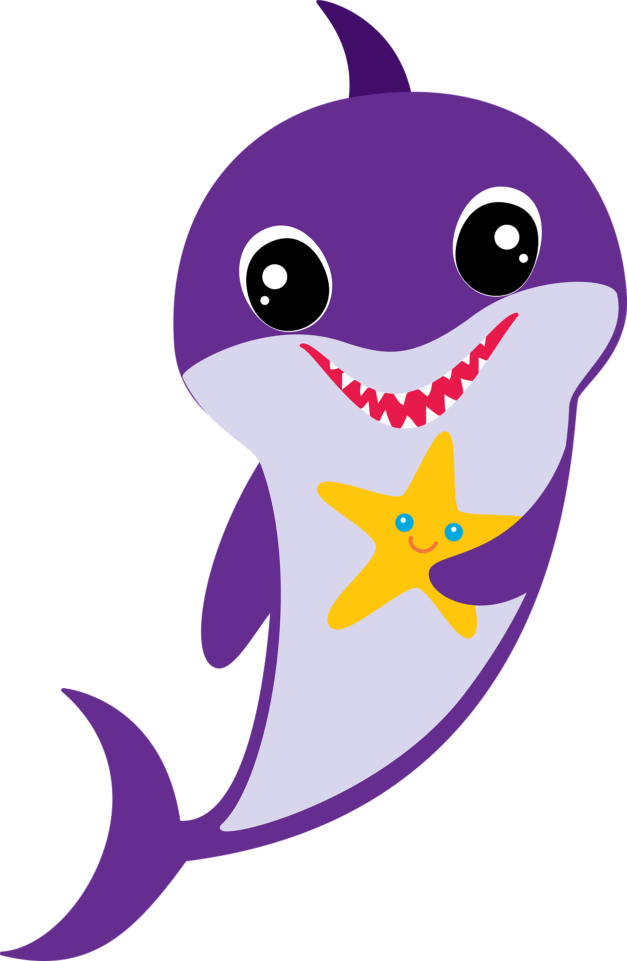 Cute Shark Clipart - With Baby Sharks! (Clip Art for Personal ...