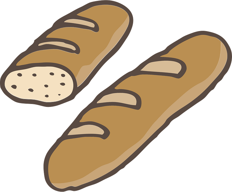 french bread clipart - Clip Art Library - Clip Art Library