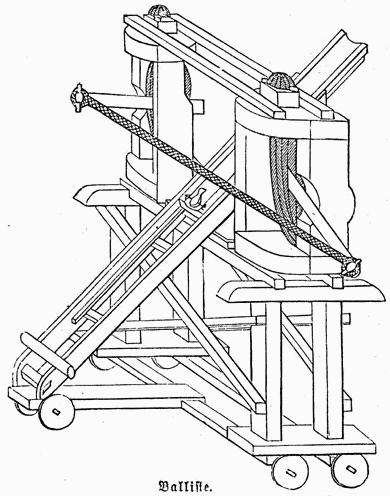 Ballista - Ancient Roman and Greek Siege Weapon Diagram