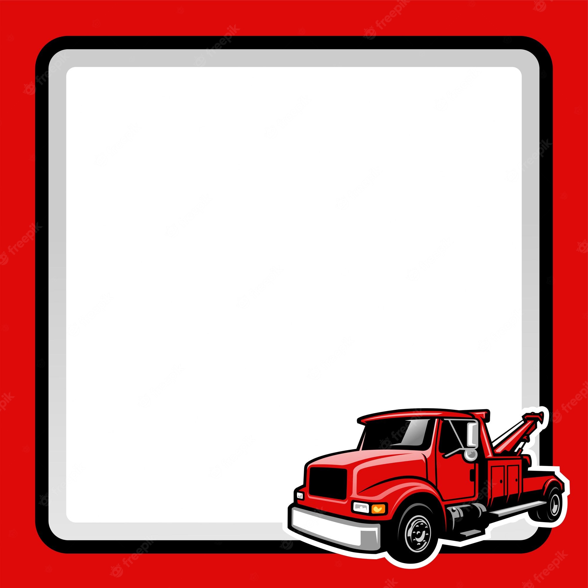 Truck Border Clipart Vector, Truck Border, Truck, Car, Frame PNG - Clip ...