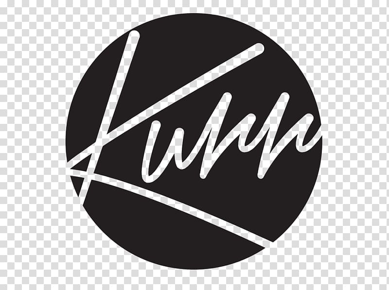Black circular logo with white stylized "Kuun" script and diagonal lines crossing through it.