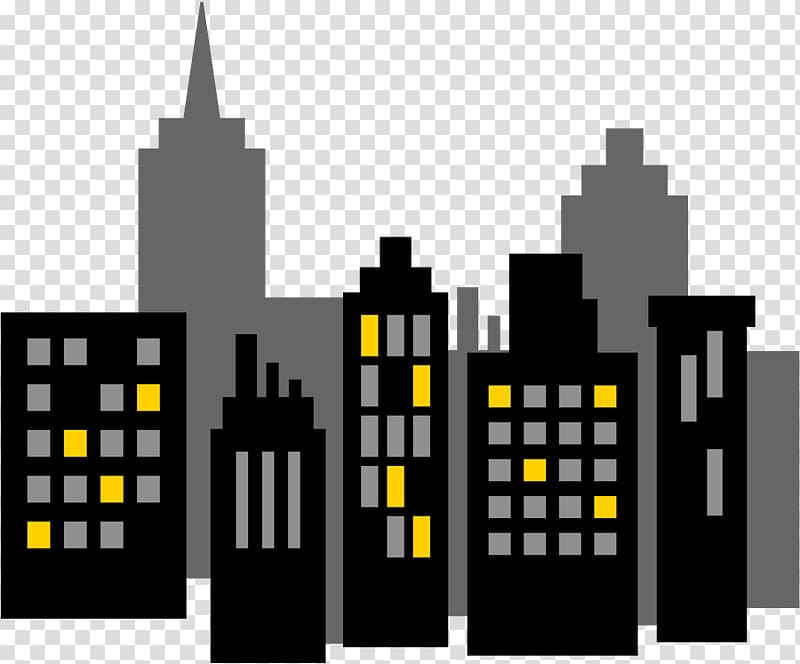 Superhero city buildings clip art - Clip Art Library