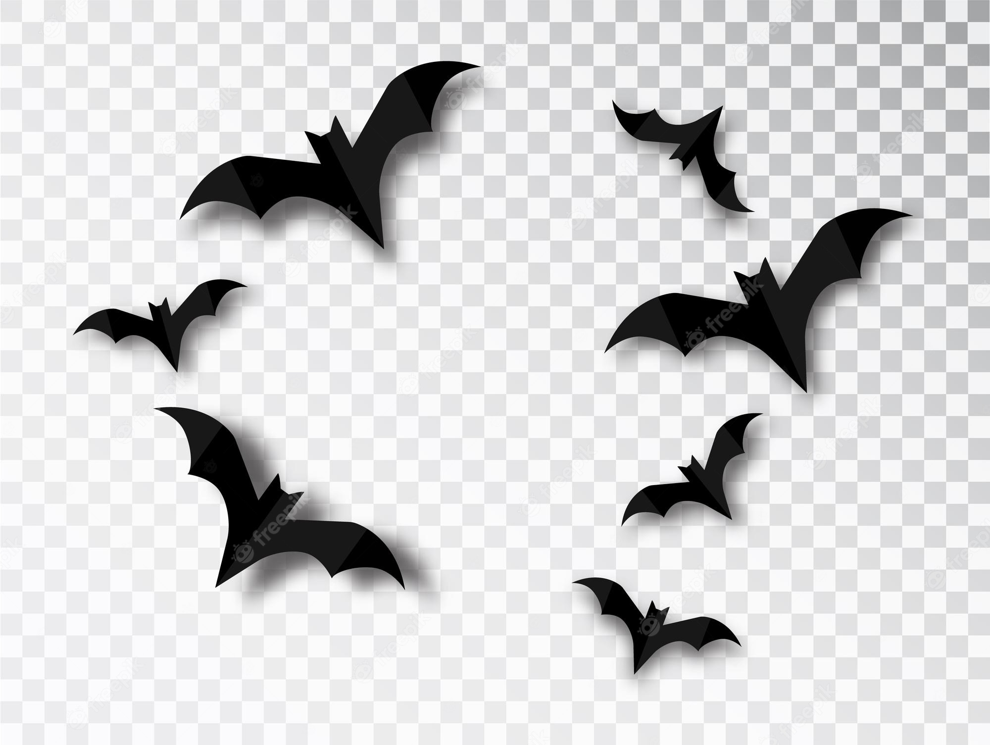 5. "Halloween Nail Design with Bat Silhouettes" - wide 6