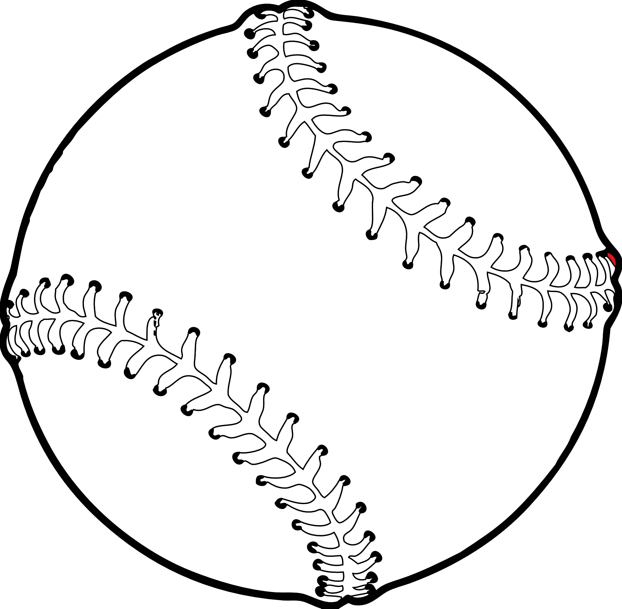 Baseball Illustration - Free Clipart for Sports Design & Education