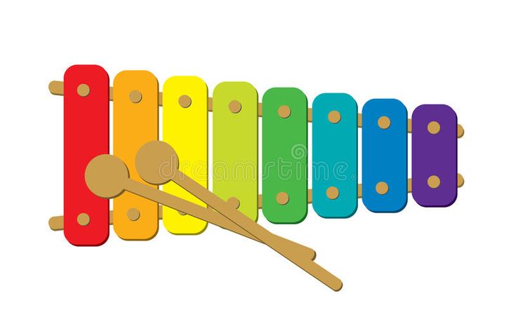 Metallophone Xylophone Musical Instruments Percussion Orff - Clip Art 