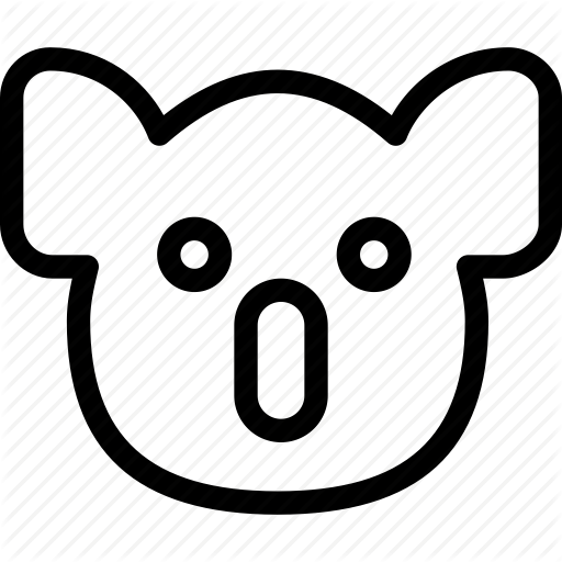 Black-and-white stylized pig face icon with diagonal striped background, minimalist vector design.