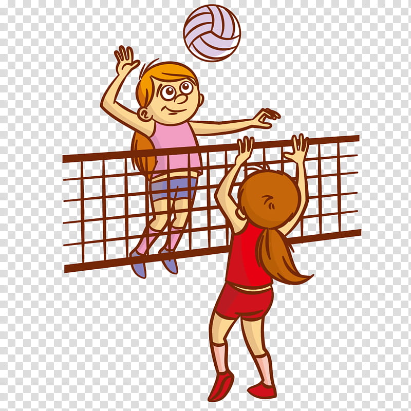 Volleyball Play Sport Clip Art, PNG, 670x454px, Watercolor - Clip Art ...