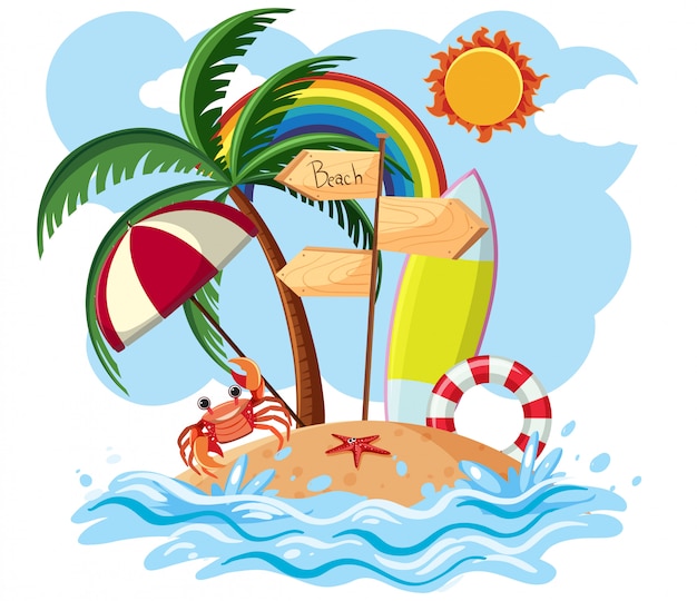 Palm Islands Sandy Beach Vacation , Vacation transparent 
