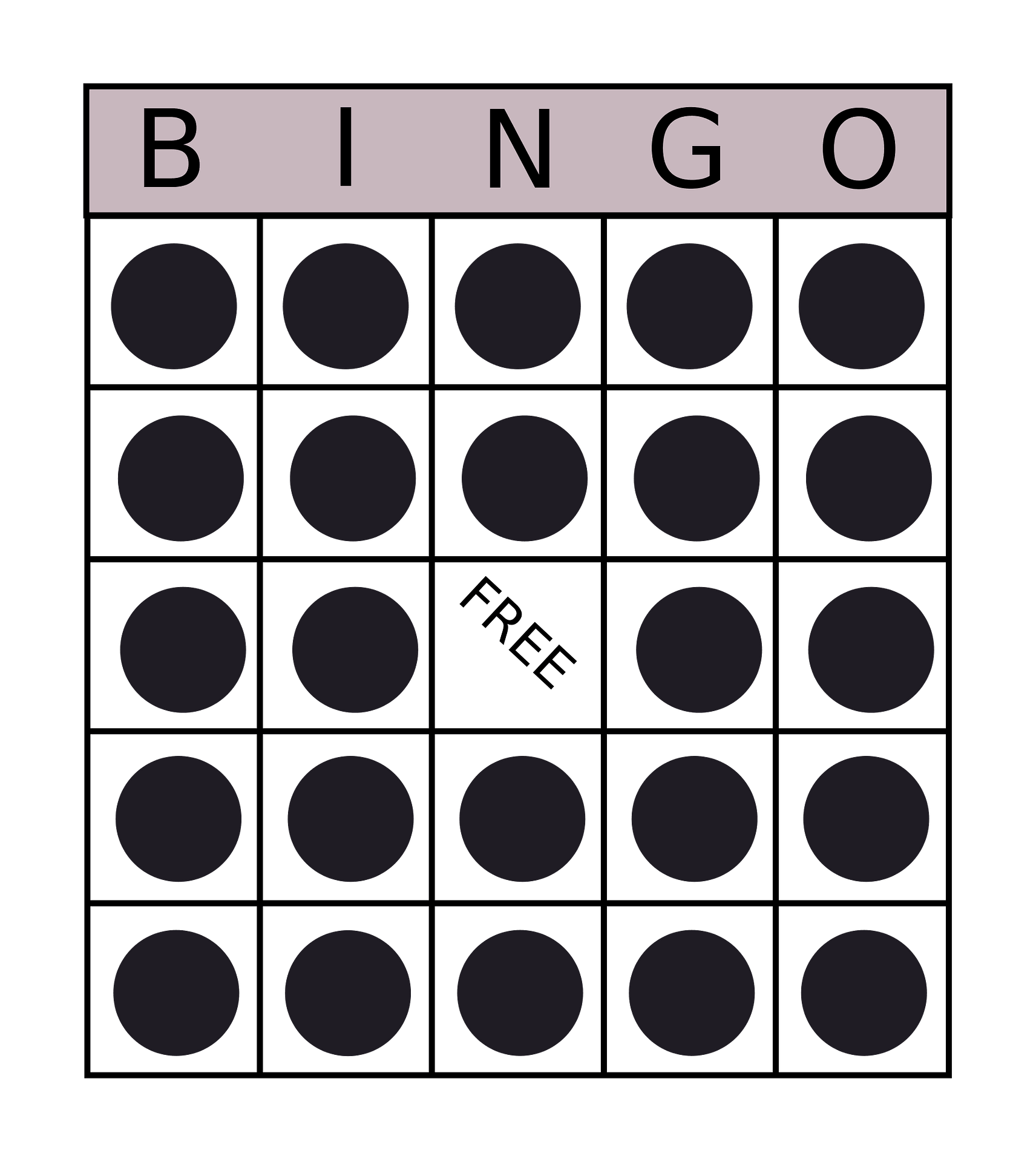 Free Bingo Clipart Black And White Download Free Bingo Clipart Clip 