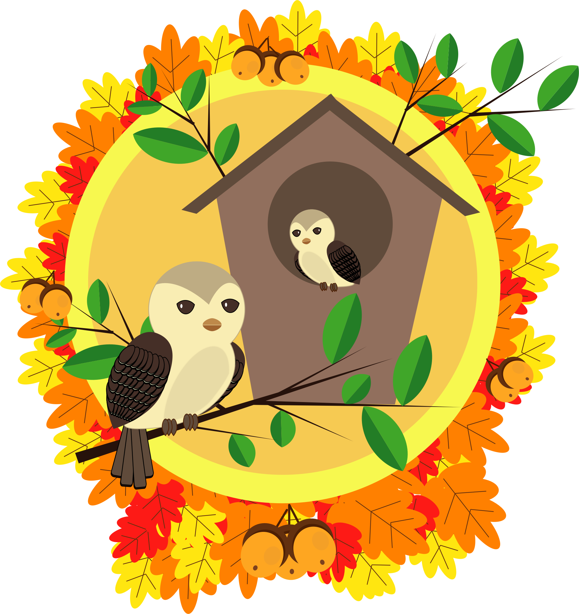 Bird House Clip Art Library