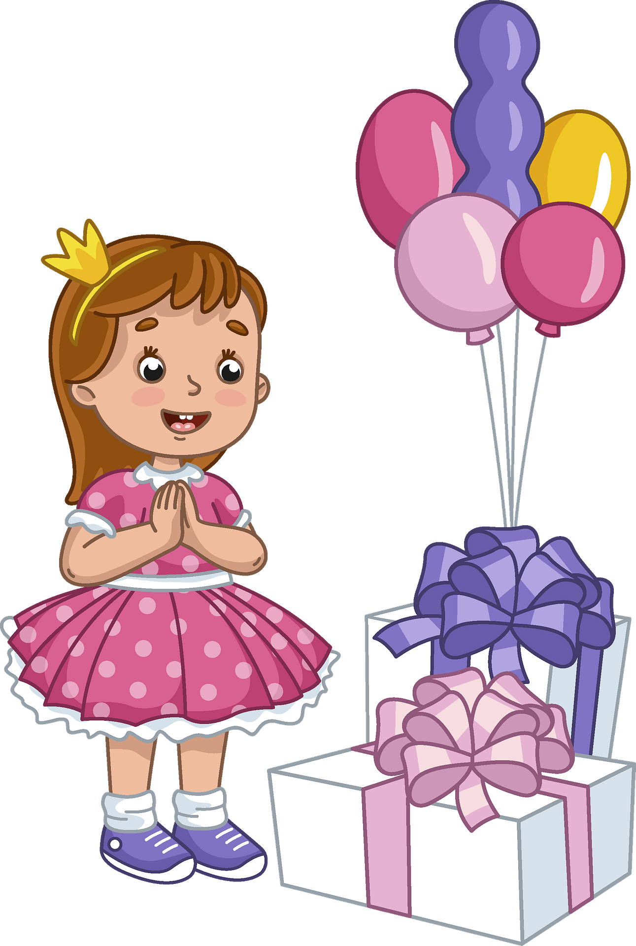 Birthday Cake Girl Clipart Free Images At Clker Vector Clip 