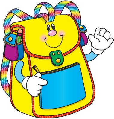 School bag clipart. Free download transparent .PNG