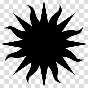 Spiky Sunburst Icon - Free Transparent PNG Graphic