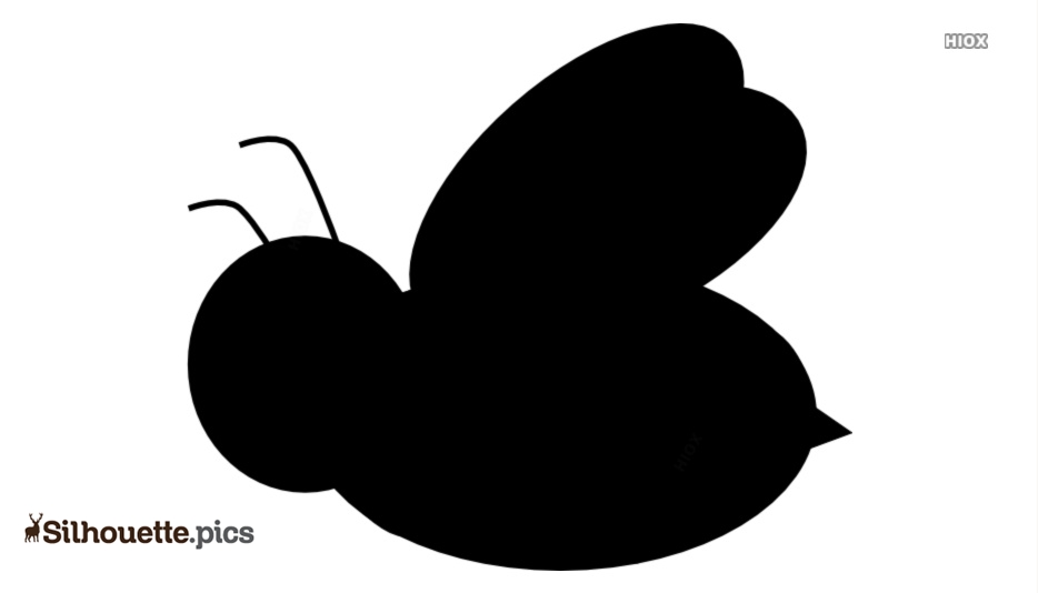 Bee Silhouette Clipart - Free Vector Illustration for Design Projects
