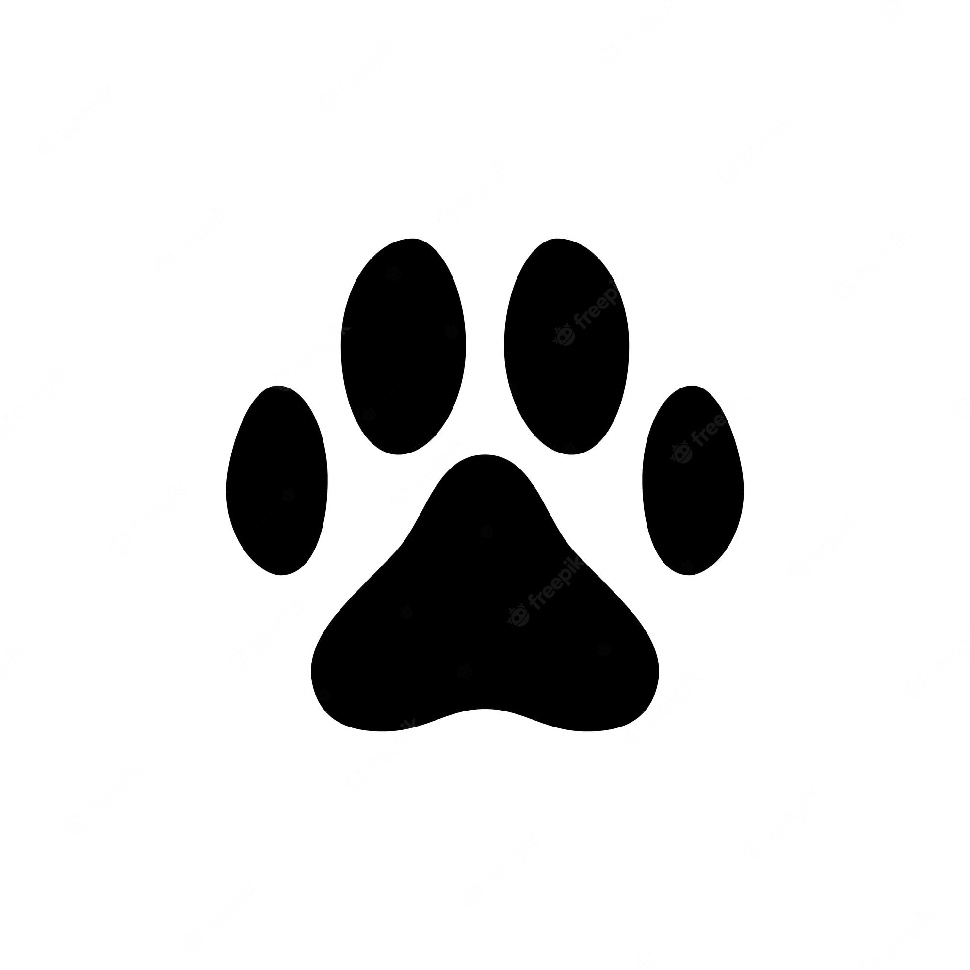 Top Cat Paw Print Stock Vectors Illustrations Clip Art Clipart 