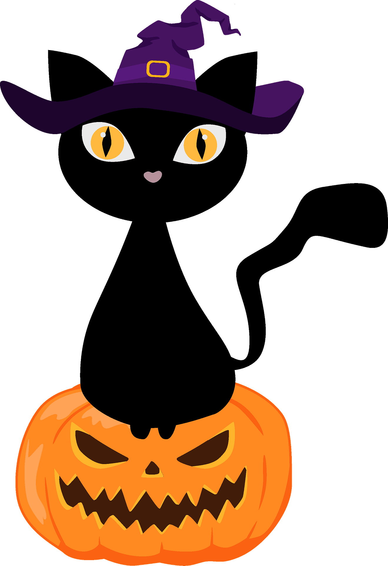 Black Cat Clipart PNG, Vector, PSD, and Clipart With Transparent - Clip ...