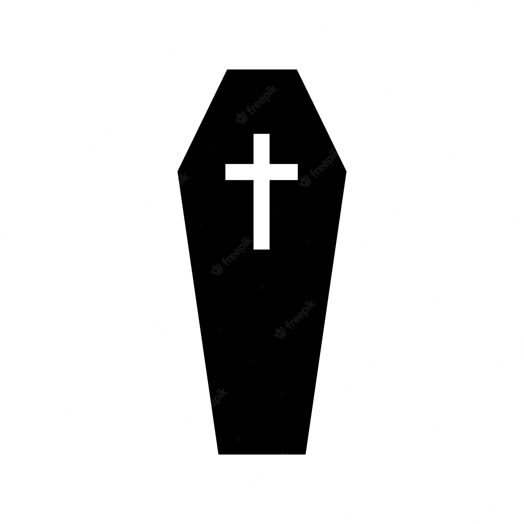 COFFIN SVG Coffin Silhouette Coffin Png Coffin Vector Clipart Library