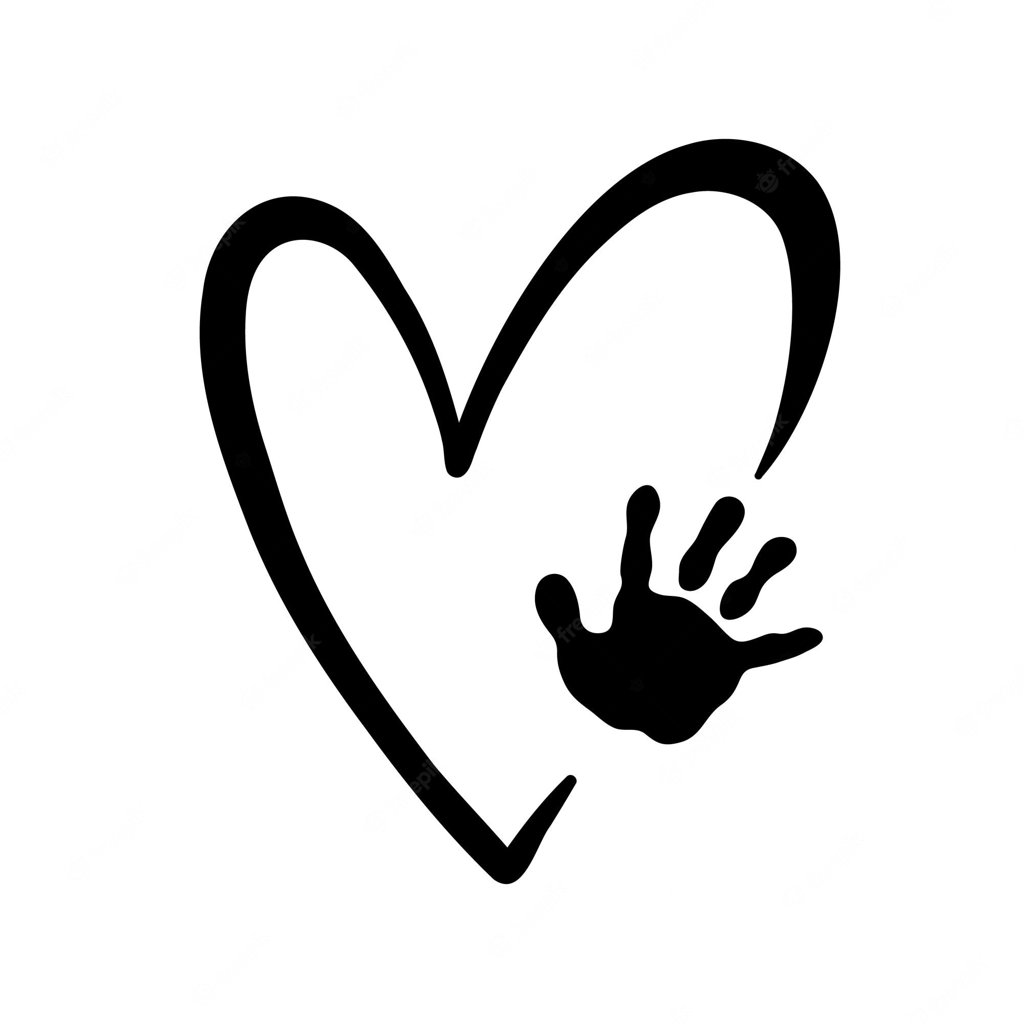 baby handprints - Clip Art Library