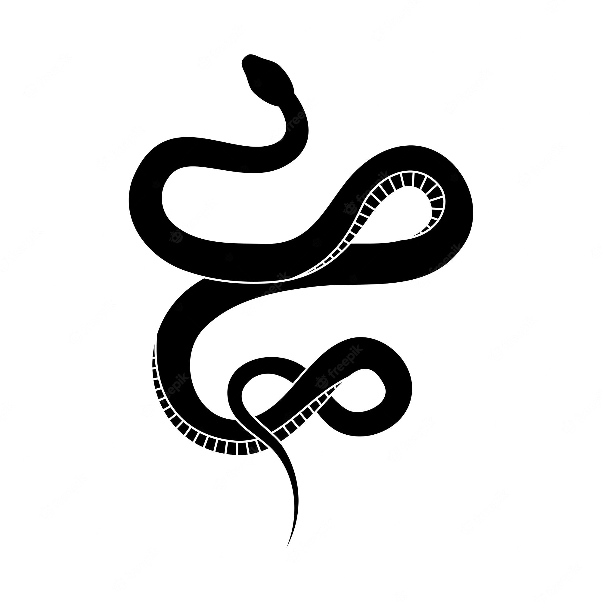 Free snakes silhouette, Download Free snakes silhouette png images ...