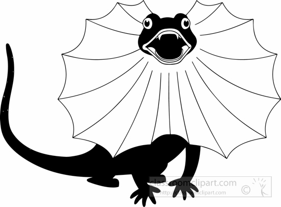 white lizards - Clip Art Library