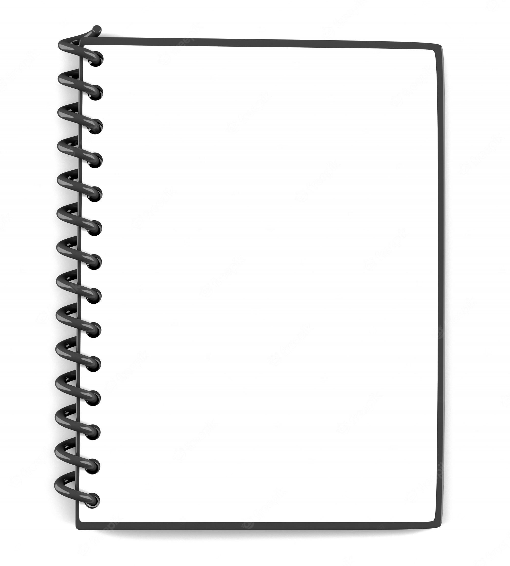 blank notebooks - Clip Art Library