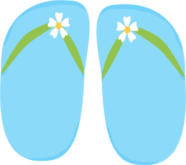 Cute Daisy Flip-Flops - Summer Sandals for Kids & Beachwear