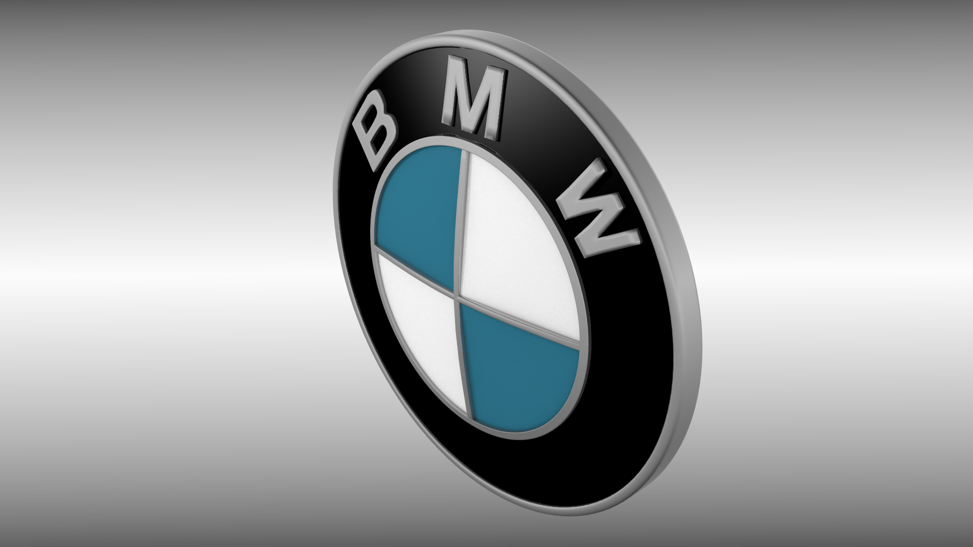 BMW new logo white transparent PNG - StickPNG