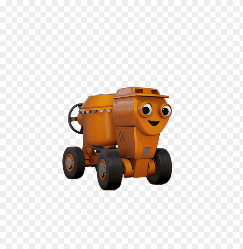 Dizzy the Cement Mixer - Animated Construction Vehicle Character