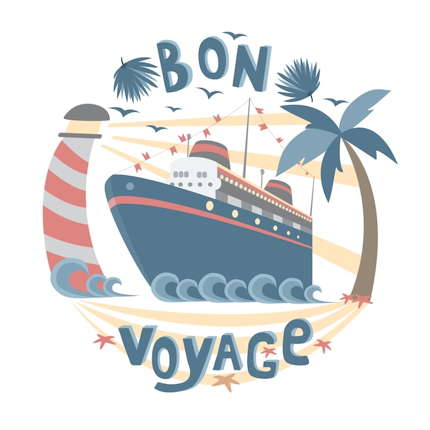 bon voyage meaning tagalog sentence