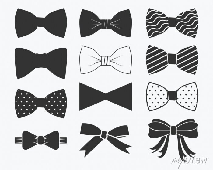 Cutting Files -Bow Tie Pattern - Digital Clipart(013C) by TeaBreakArt ...