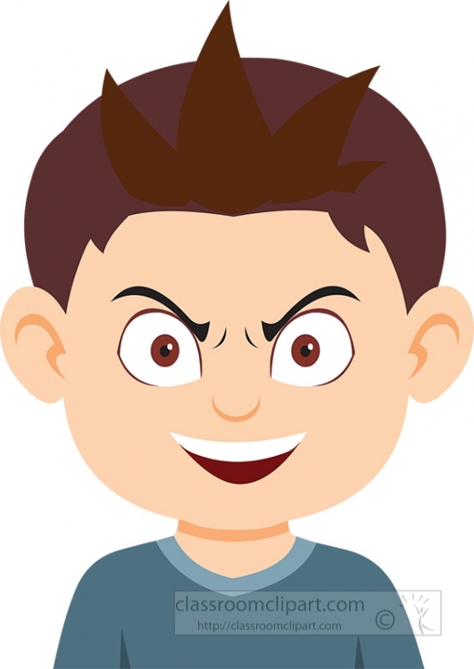 Happy boy portrait public domain vectors clip art library