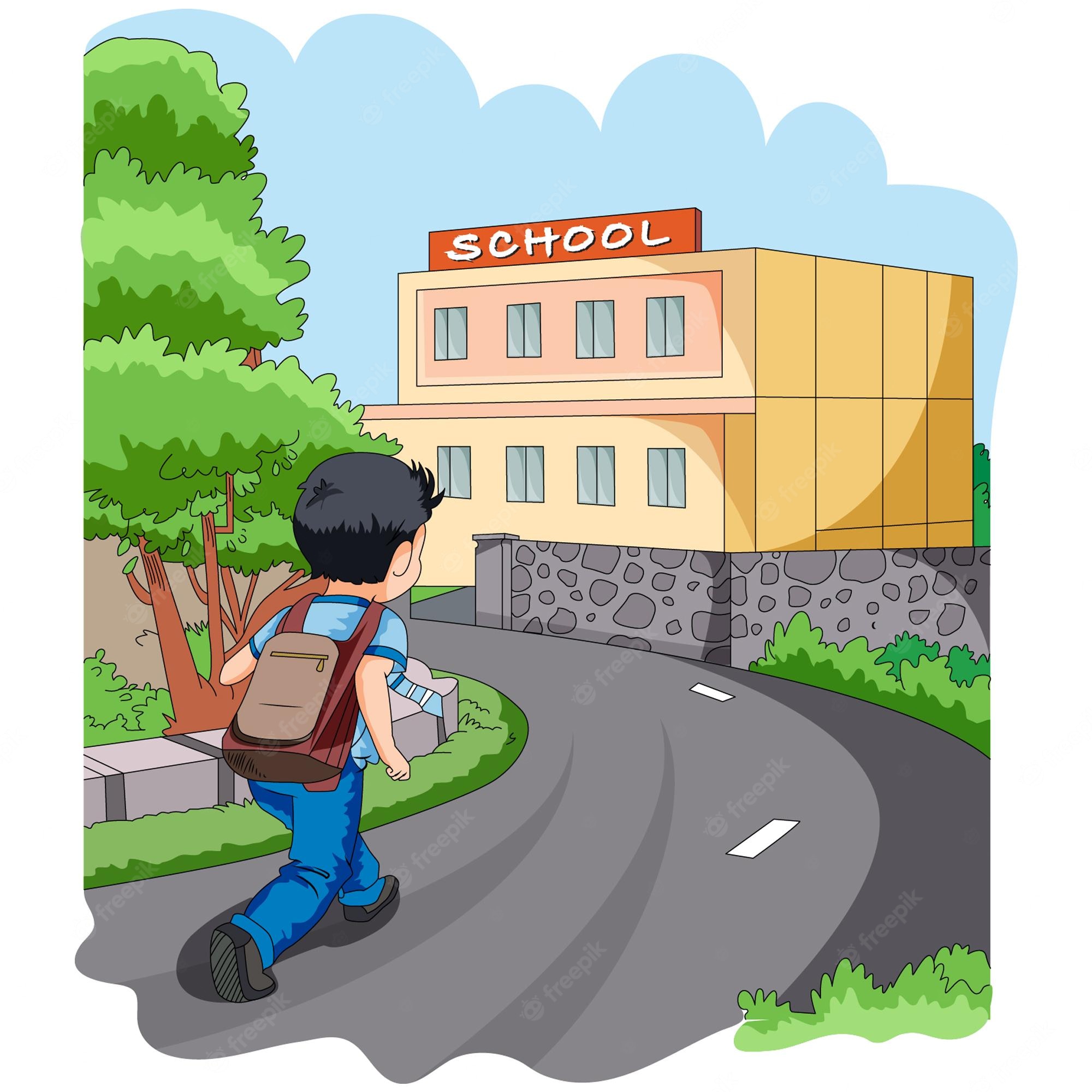 Go To School Clipart