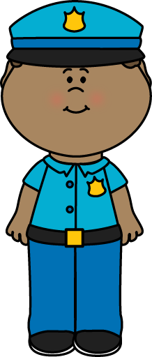 Friendly Police Officer Clipart for Kids’ Educational Resources