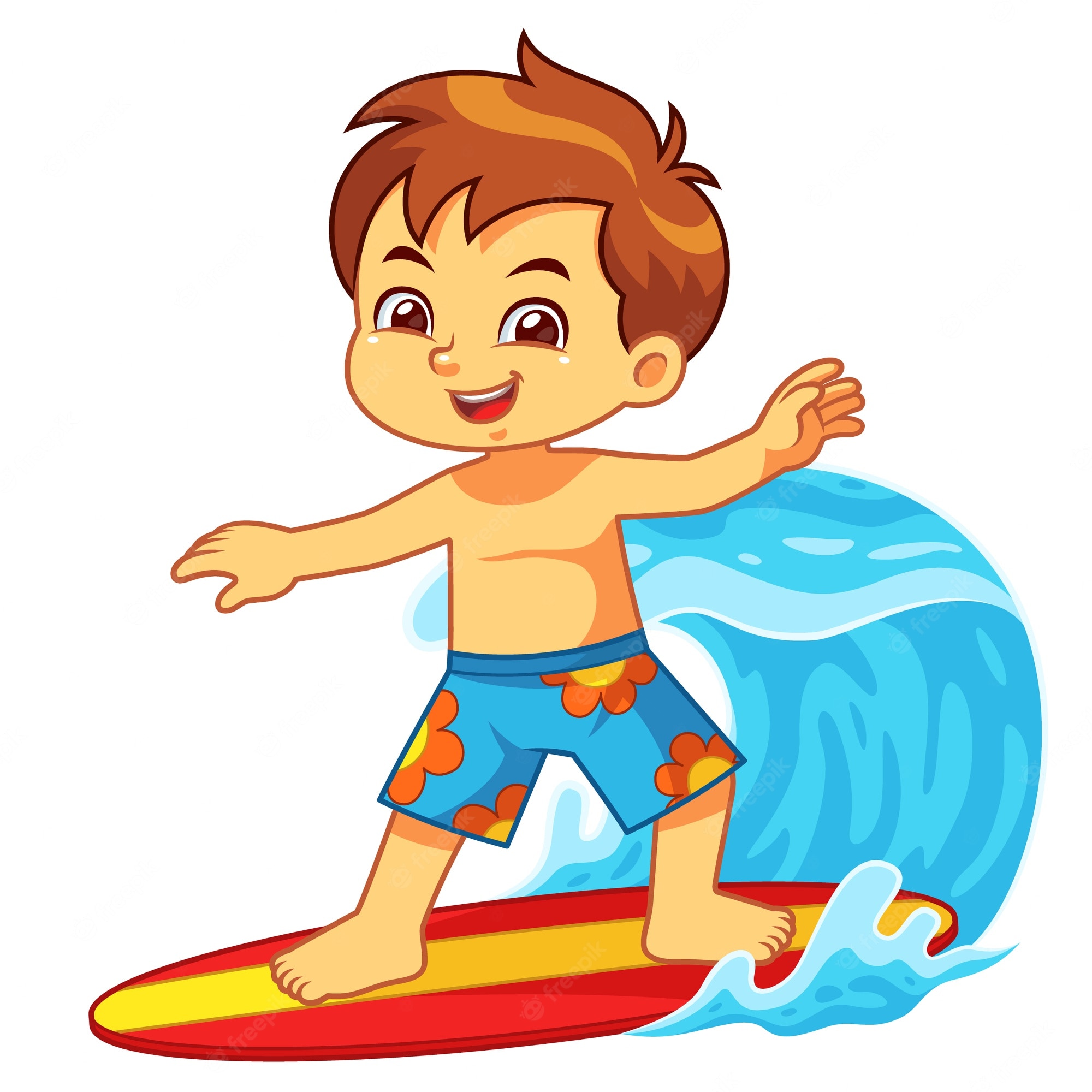 Surfer Boy Silhouette Clip Art - Clip Art Library